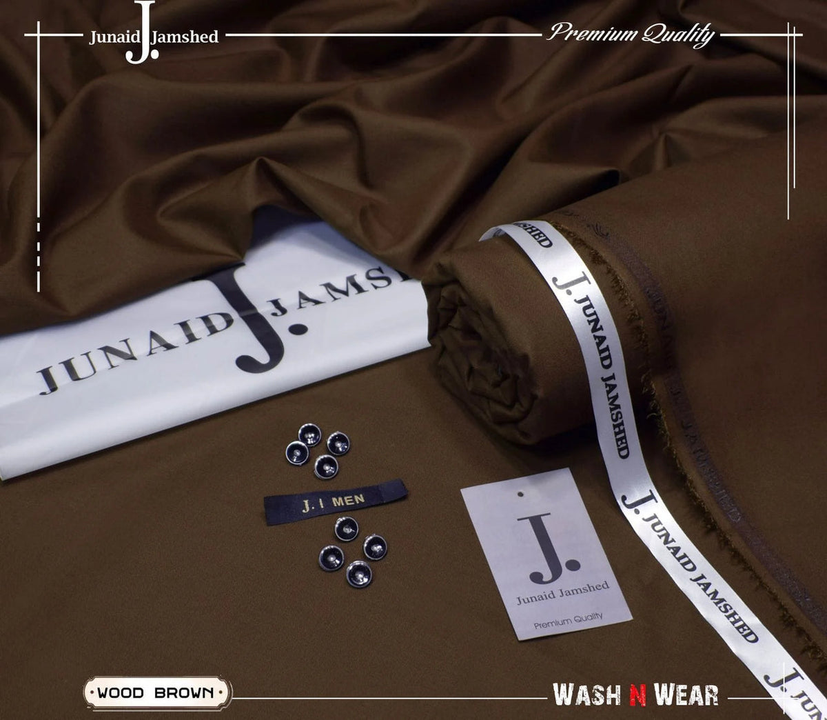 Men Wash N Wear Fabric J.683