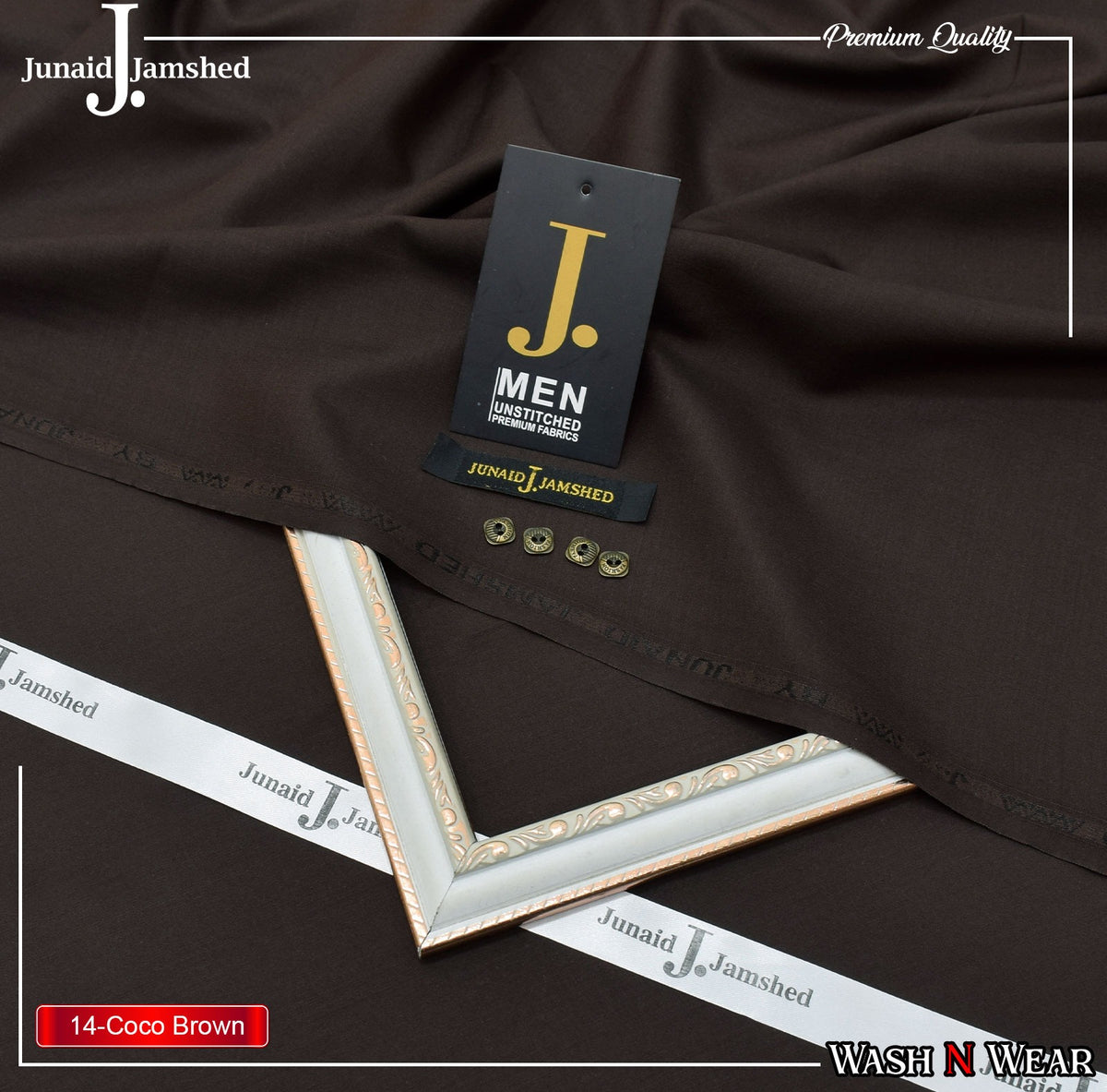 Premium Quality Men Wash N Wear Fabric J.514