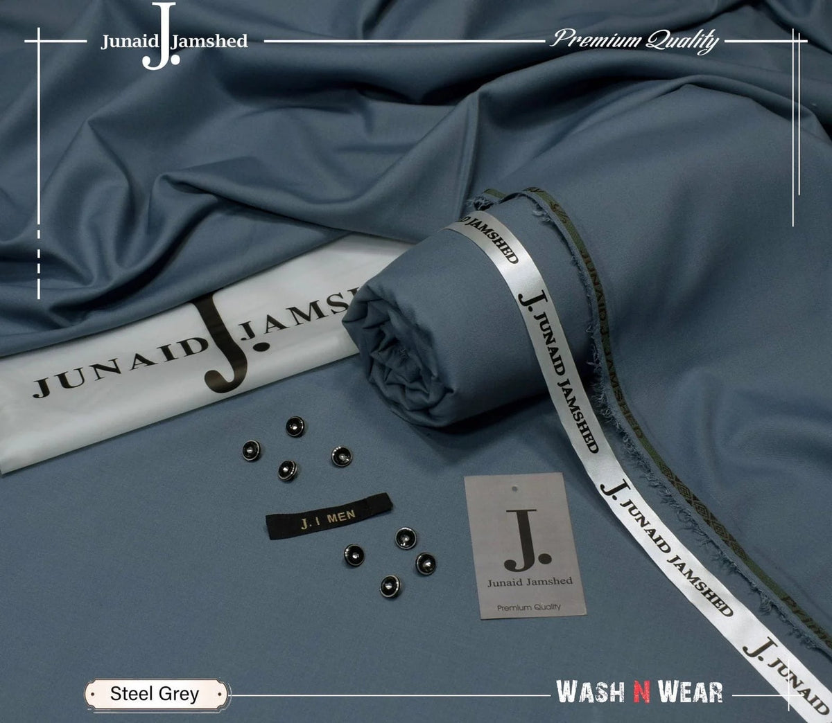 Men Wash N Wear Fabric J.695