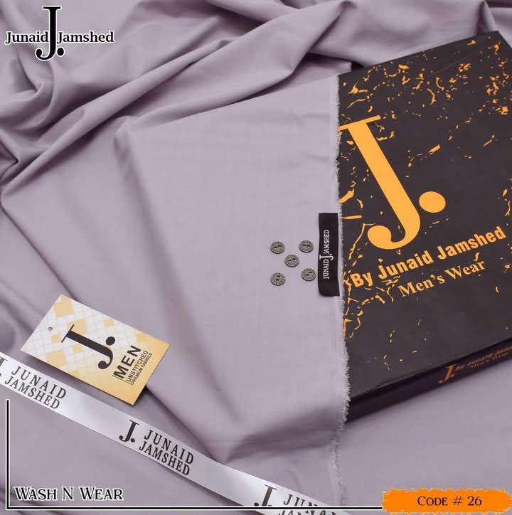 Men Wash N Wear Fabric J.810