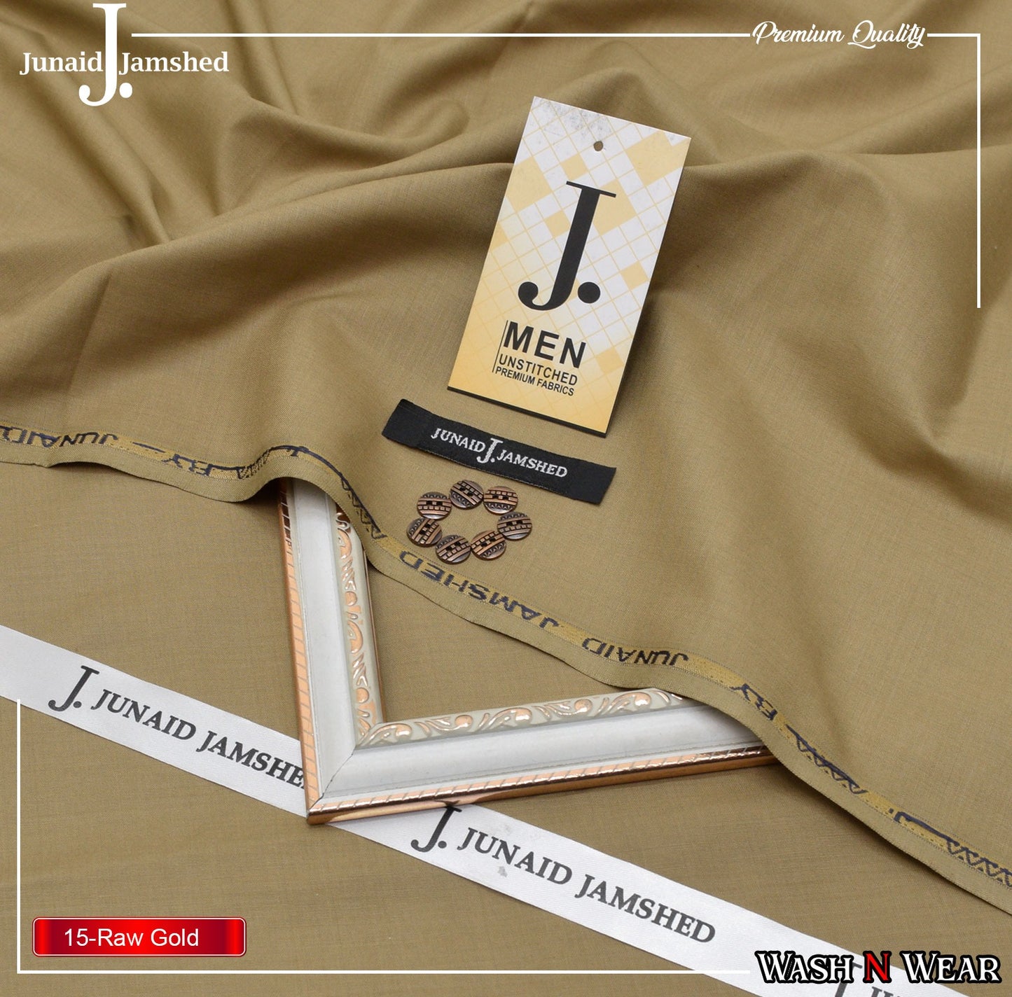 Premium Quality Men Wash N Wear Fabric J.526