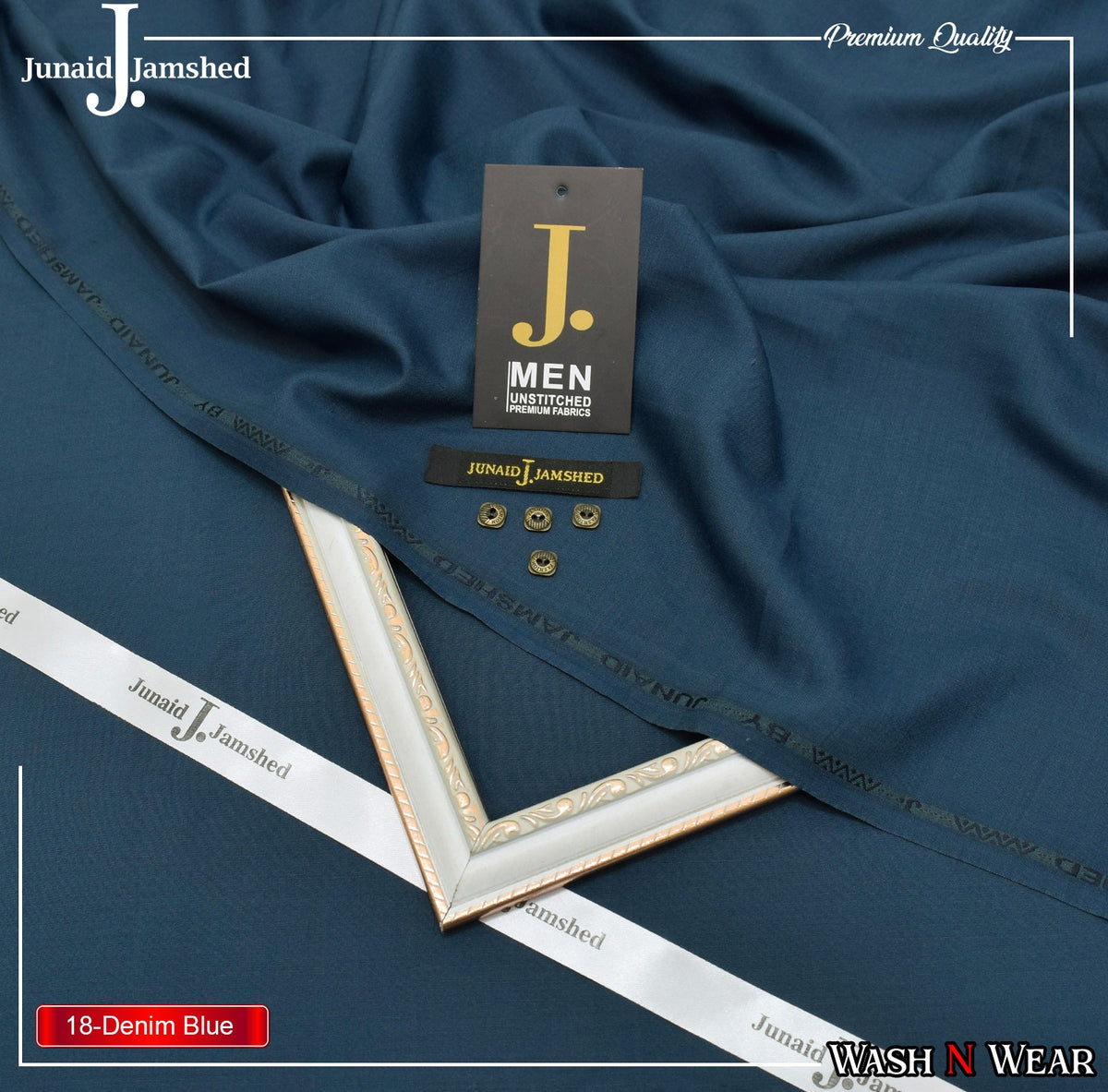 Premium Quality Men Wash N Wear Fabric J.532